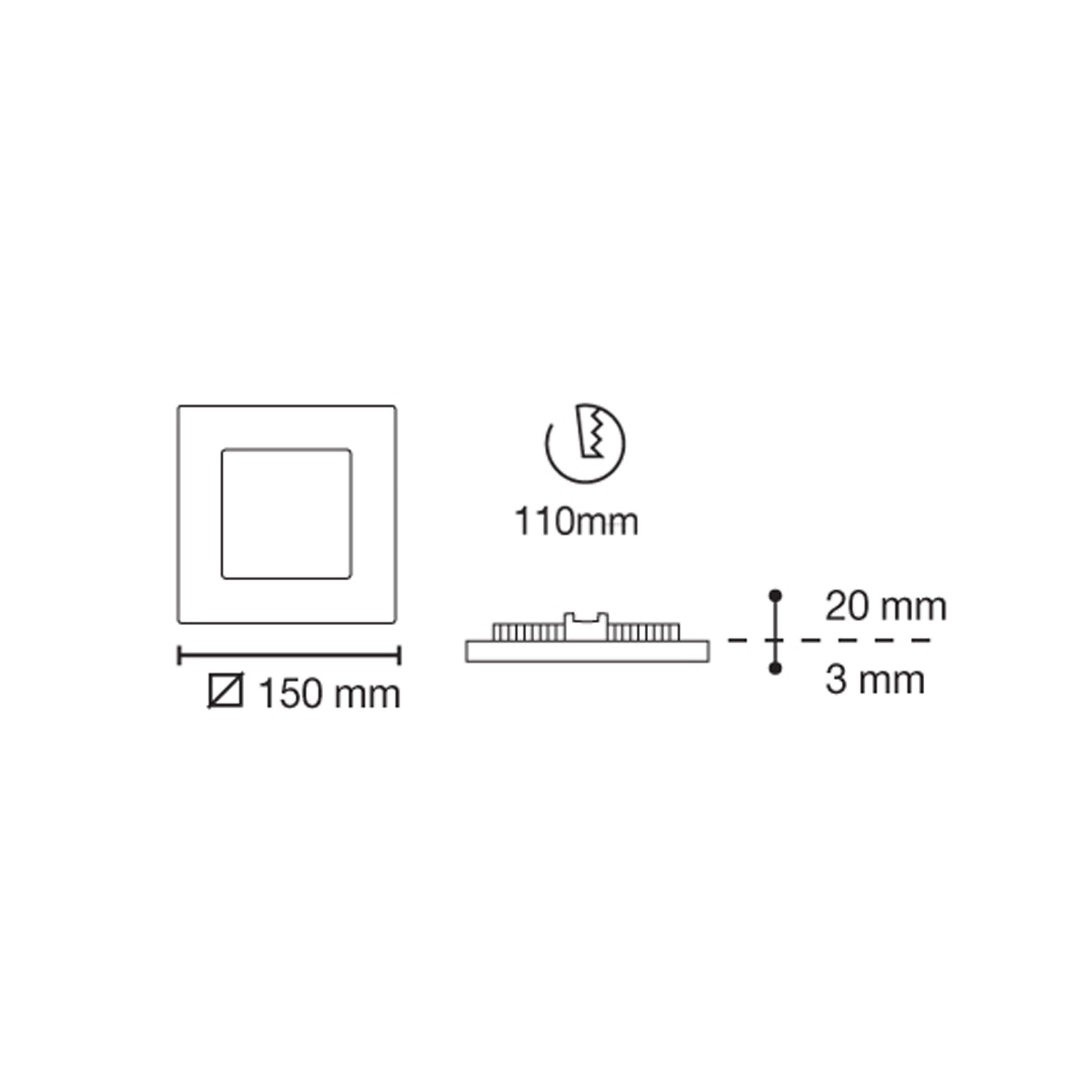 Downlight LED con protección IP43 ideal para baños