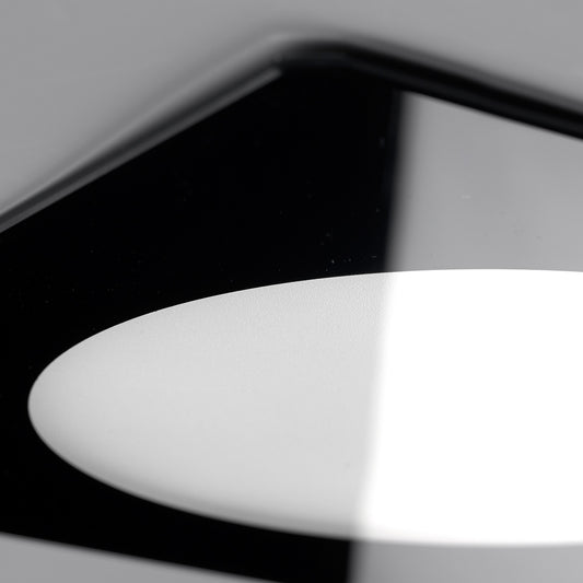 Downlight Novo Lux fabricado en Cristal color Negro