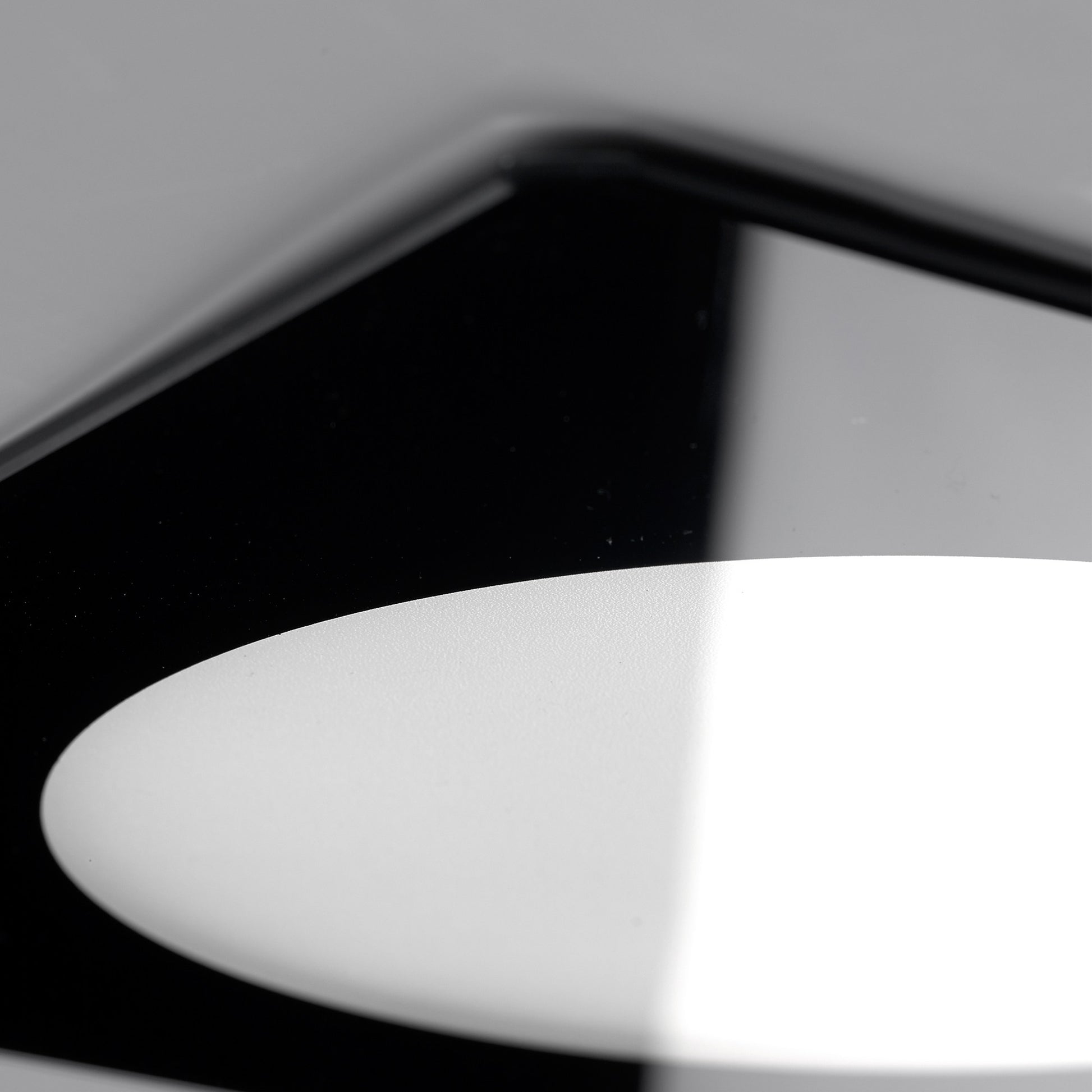 Downlight Novo lux fabricado en Cristal color Negro