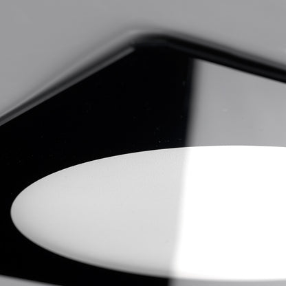 Downlight Novo lux fabricado en Cristal color Negro