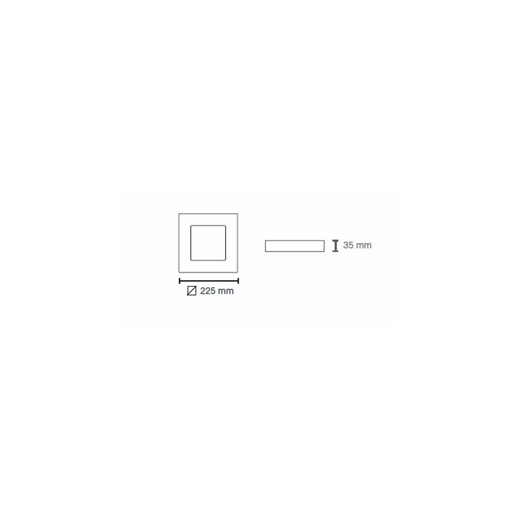 Downlight fabricado en LED color Gris, ideal para iluminar cocinas