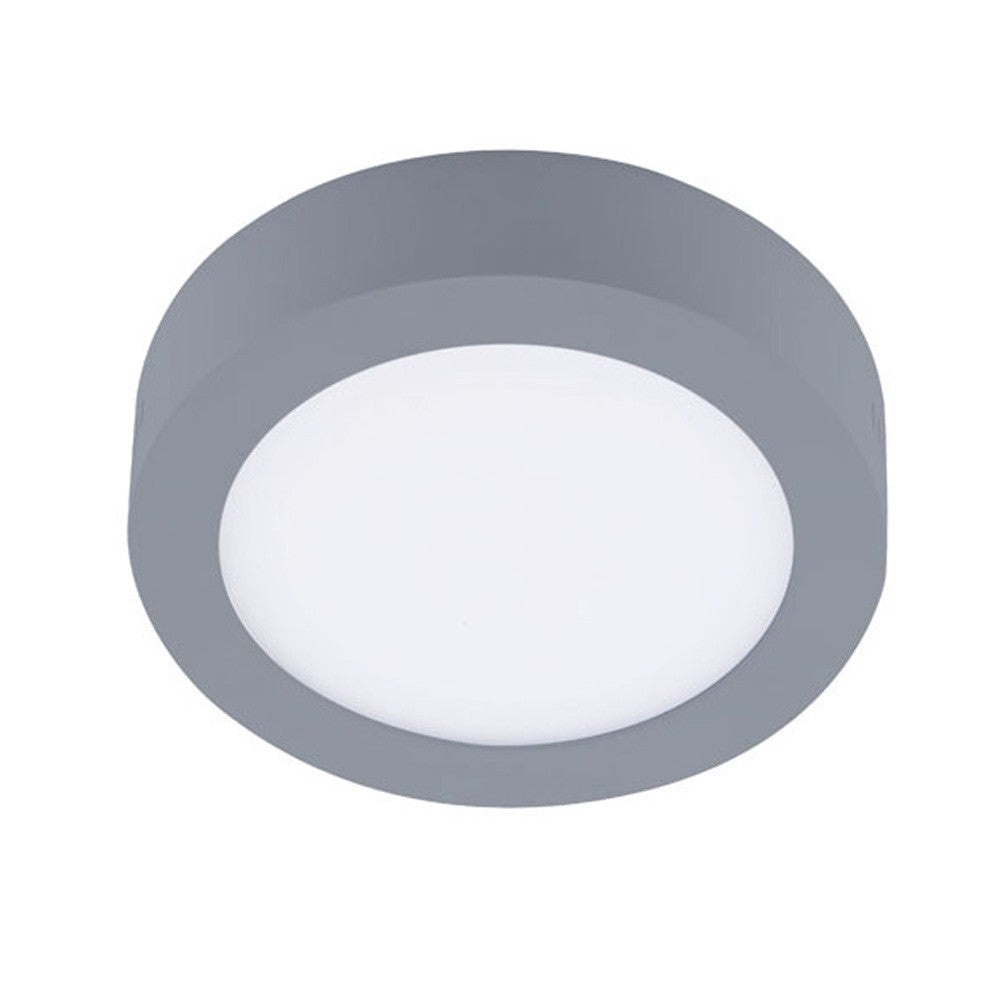 Downlight fabricado en Aluminio color Gris, iluminación moderna