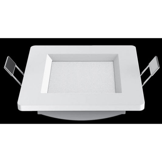 Downlight LED Empotrable Cuadrado Intego 8W Blanco 4000K Fabrilamp - vista principal | Fabrilamp / Abrila