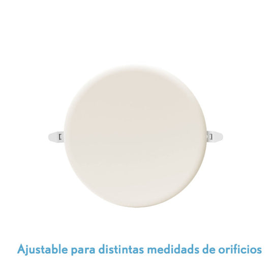 Downlight LED Empotrable Migmatita 24W Blanco Natural Fabrilamp - vista principal | Fabrilamp / Abrila