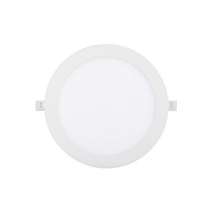 Downlight Obsidiana 18w 3000k Blanco Redondo, detalle del diseño. Fabrilamp, calidad y estilo.