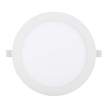 Downlight Obsidiana 24W 4000k Blanco Redondo, detalle del diseño. Iluminación LED de Fabrilamp en luzguru.com