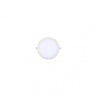 Downlight Obsidiana 4W 6500K blanco redondo, vista frontal. Fabrilamp en luzguru.com