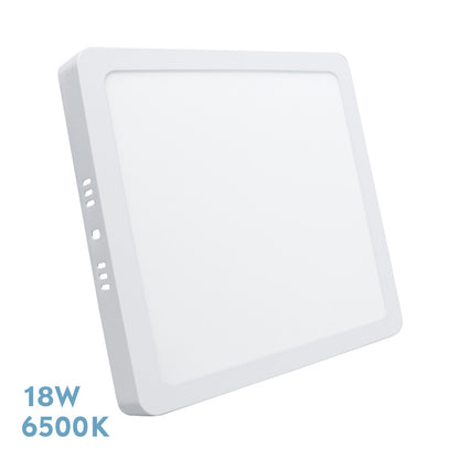 Downlight LED Selenita Fabrilamp / Abrila cuadrado blanco, ref. 199281801