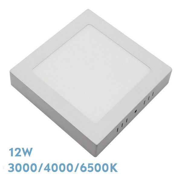 Downlight Superficie Gabro 12W Blanco - Fabrilamp - Vista frontal