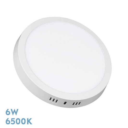 Downlight de Superficie LED Thulita 6W Luz Fría Blanco Fabrilamp - vista principal | Fabrilamp / Abrila