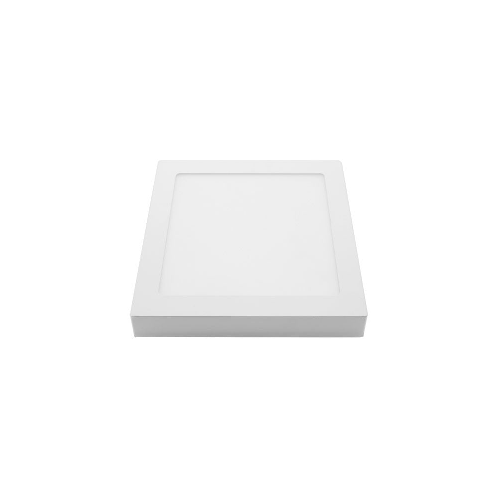 Downlight TOBA fabricado en aluminio color blanco con luz natural 4000K