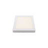 Downlight LED TOBA Fabrilamp / Abrila 147191201 cuadrado blanco para superficie