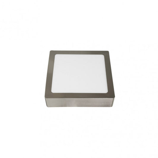 Downlight de Superficie LED Toba 12W Cuadrado Níquel Fabrilamp - imagen 2 | Fabrilamp / Abrila