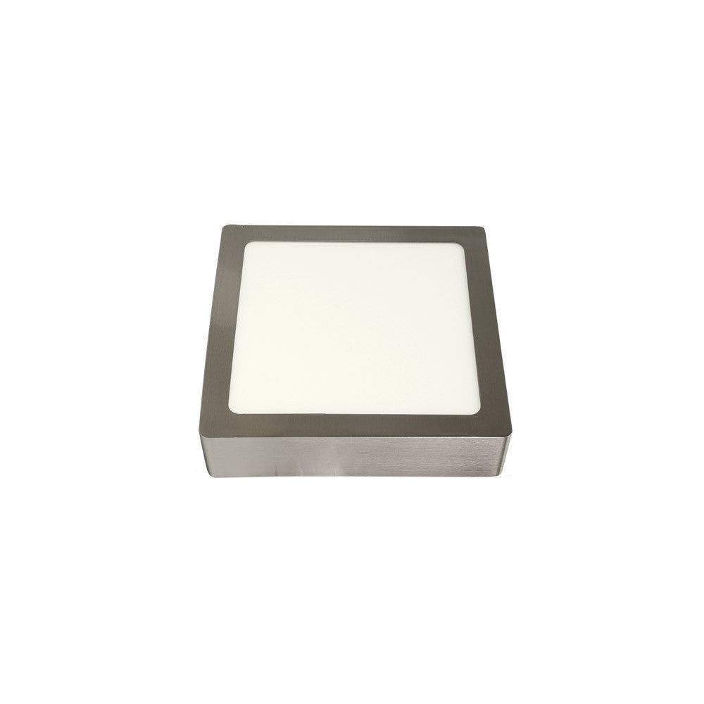 Downlight LED Níquel Cuadrado Fabrilamp / Abrila TOBA 147191203
