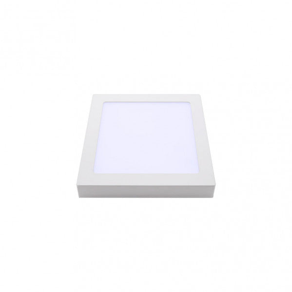 Downlight cuadrado de superficie TOBA 12W 6500K blanco Fabrilamp