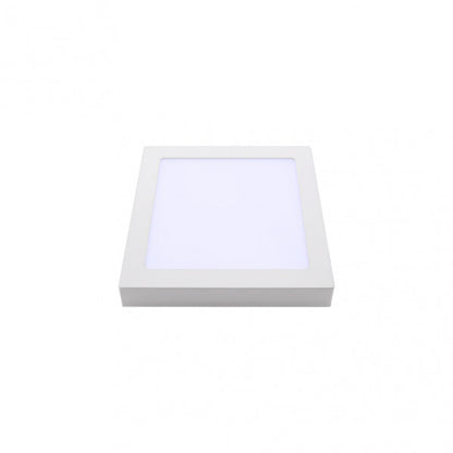 Downlight cuadrado de superficie TOBA 12W 6500K blanco Fabrilamp