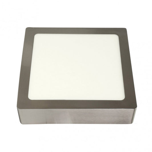 Downlight Superficie TOBA 24W 4000K Níquel - Vista frontal