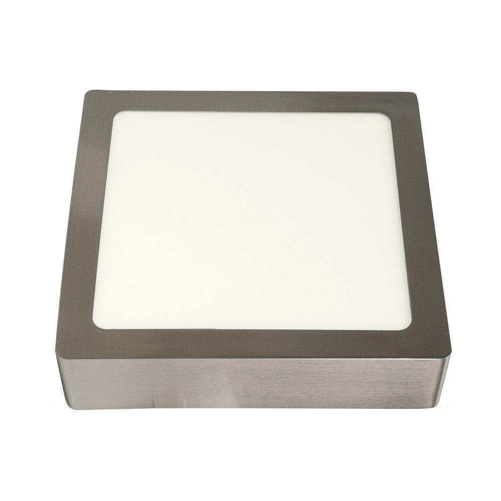 Downlight LED Superficie Níquel Cuadrado Fabrilamp / Abrila 147192403