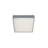 Plafón LED Cuadrado Prim Gris CristalRecord 02-112-08-420