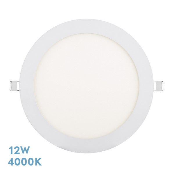 Downlight Tanzanita 12W 4000K Blanco - Vista frontal