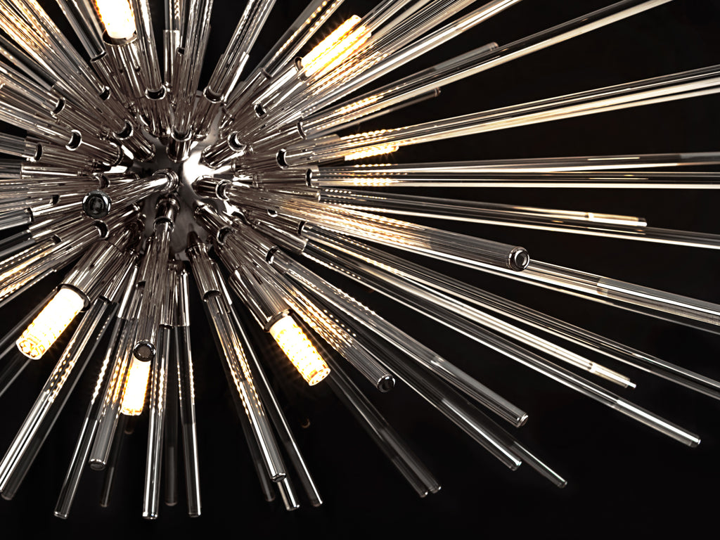 Lámpara de Techo Cromo Schuller Evasión - Diseño Moderno | luzguru.com