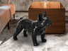 Figura de Bulldog Atila Cristal Negro - Schuller 543712 - luzguru.com