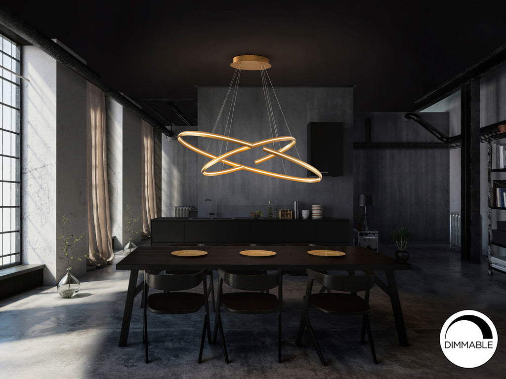 Lámpara Techo LED Schuller Elipse - Diseño Moderno y Elegante | luzguru.com