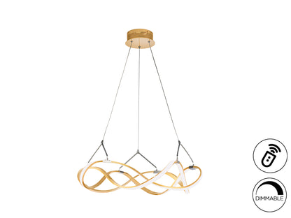 Lámpara LED Moderna Oro Rosa - Schuller Molly | luzguru.com