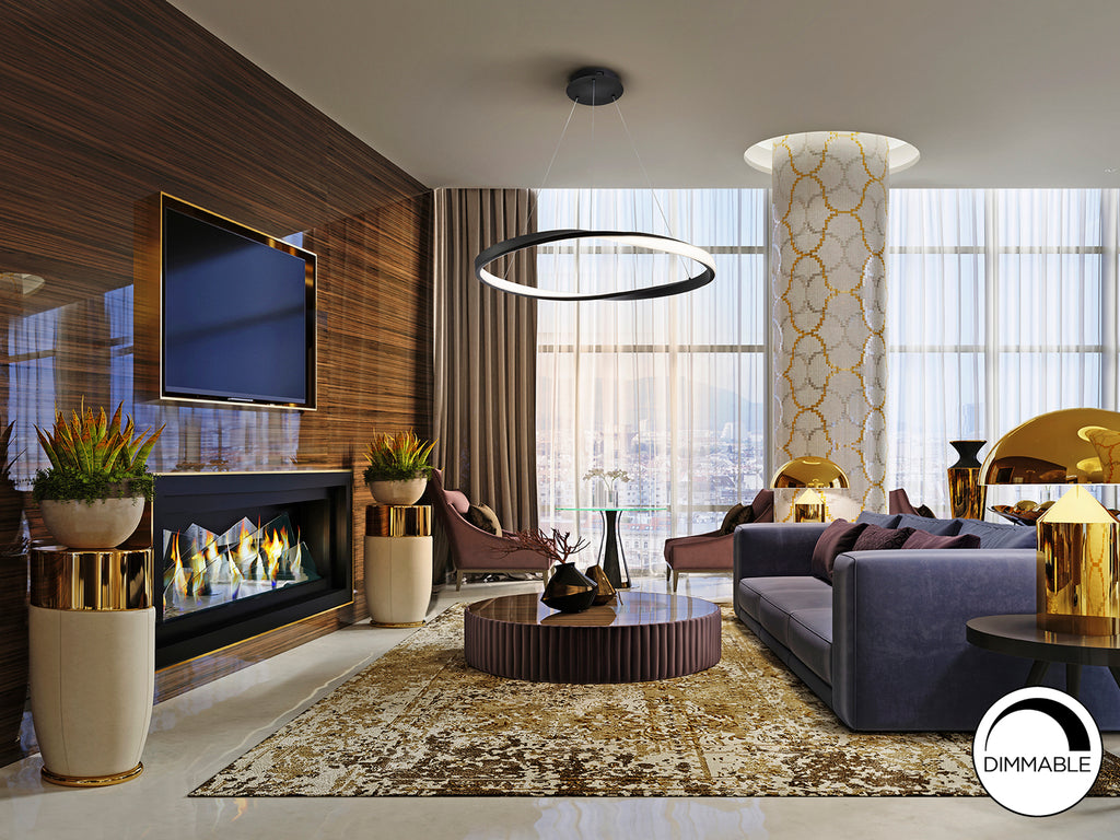 Lámpara de Techo Altair Negra - Schuller - Diseño Moderno | luzguru.com