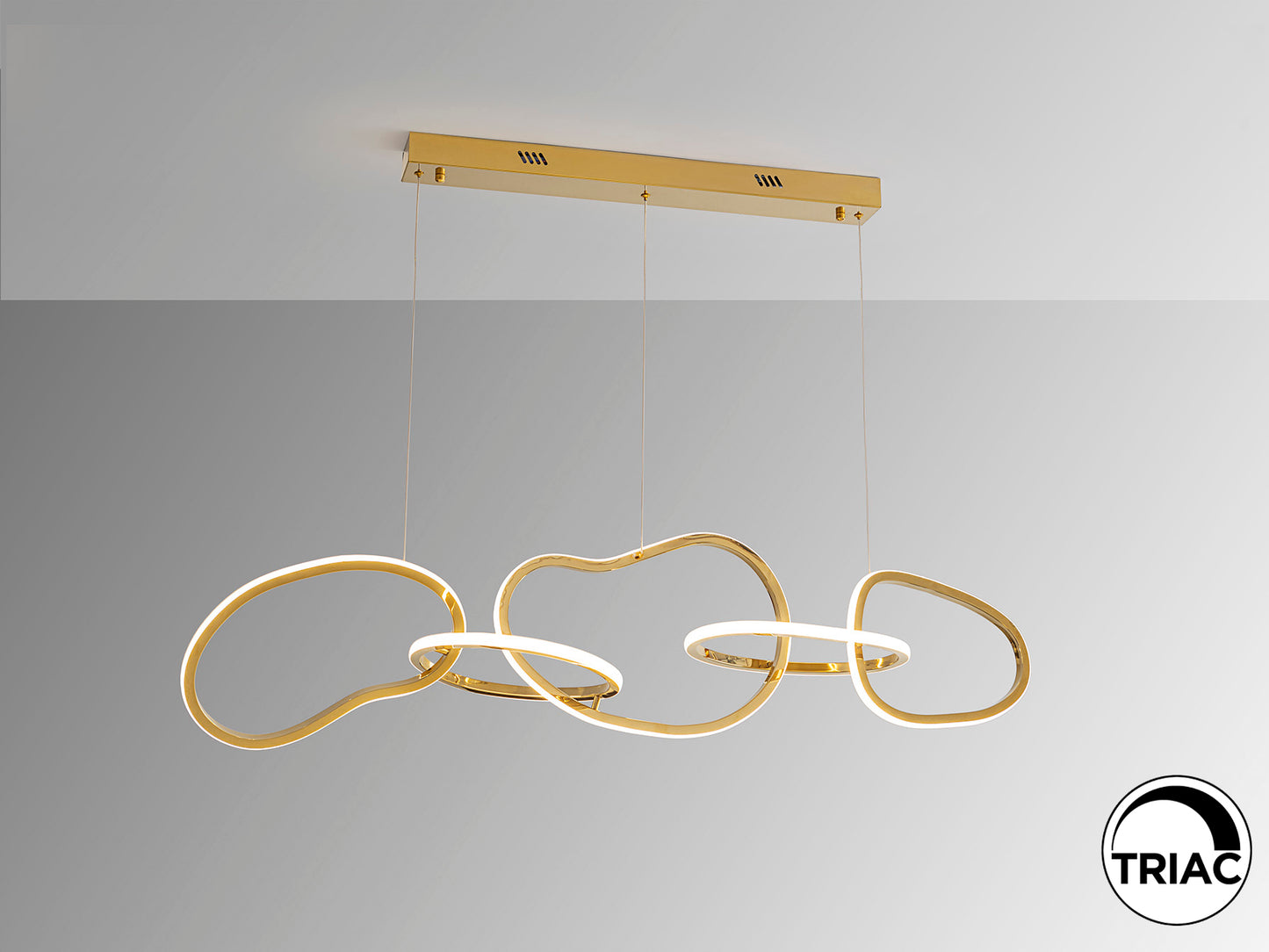 Lámpara de Techo Nexo Oro - Schuller - Diseño Moderno | luzguru.com