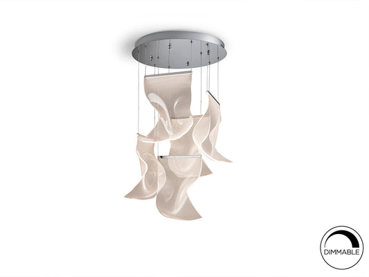 Lámpara Moderna Cromada VELOS - Schuller - Calidad Premium | luzguru.com