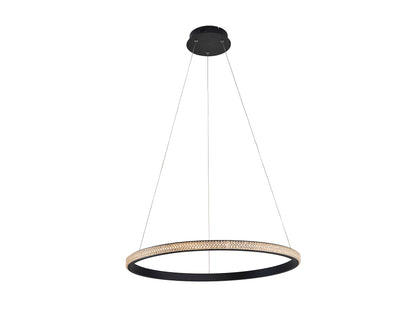 Schuller 717526 - Lámpara Ring Negra - Colección Ring - luzguru.com