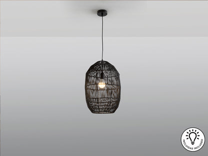 Lámpara de Techo Negra Tizne - Schuller - Diseño Elegante | luzguru.com