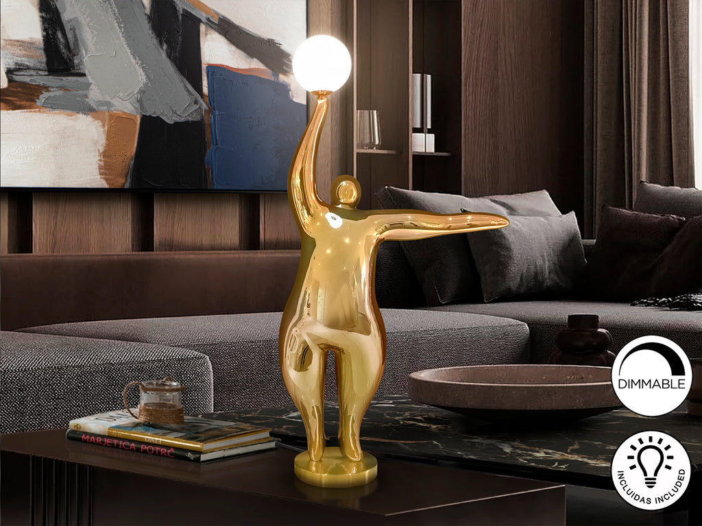 Lámpara de Diseño Schuller El Globo - Oro Brillante | luzguru.com