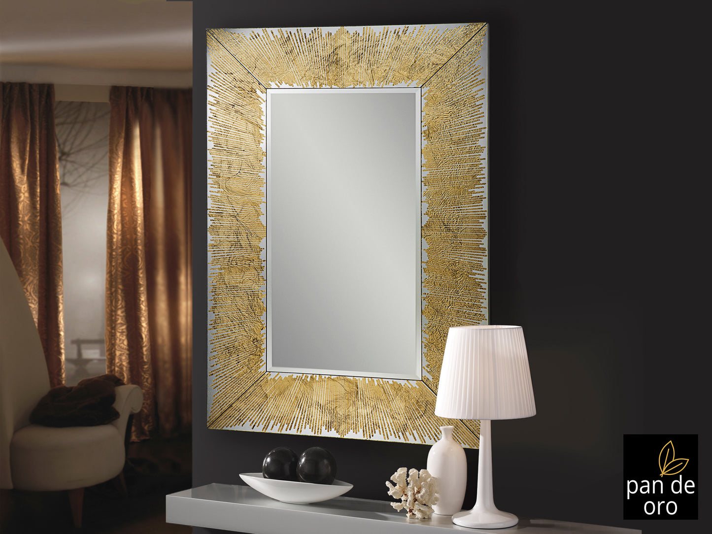 Espejo Moderno Aurora 120x80cm - Schuller | Calidad Premium | luzguru.com