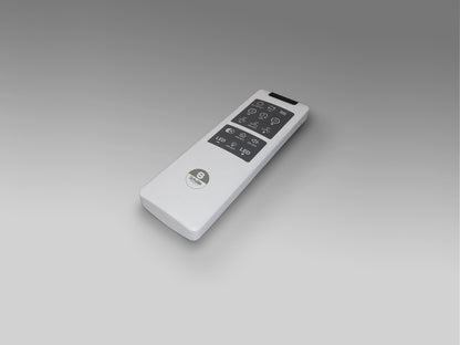 Ventilador Techo Schuller Polaris - Negro Nogal - luzguru.com