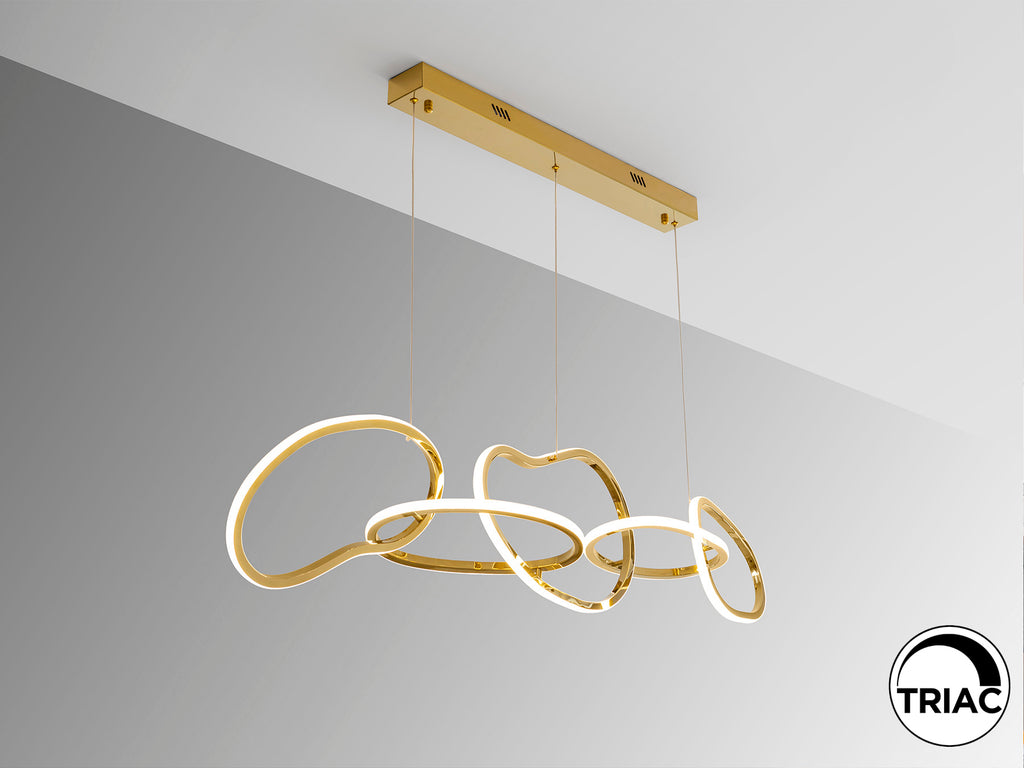 Lámpara de Techo Nexo Oro - Schuller - Diseño Moderno | luzguru.com