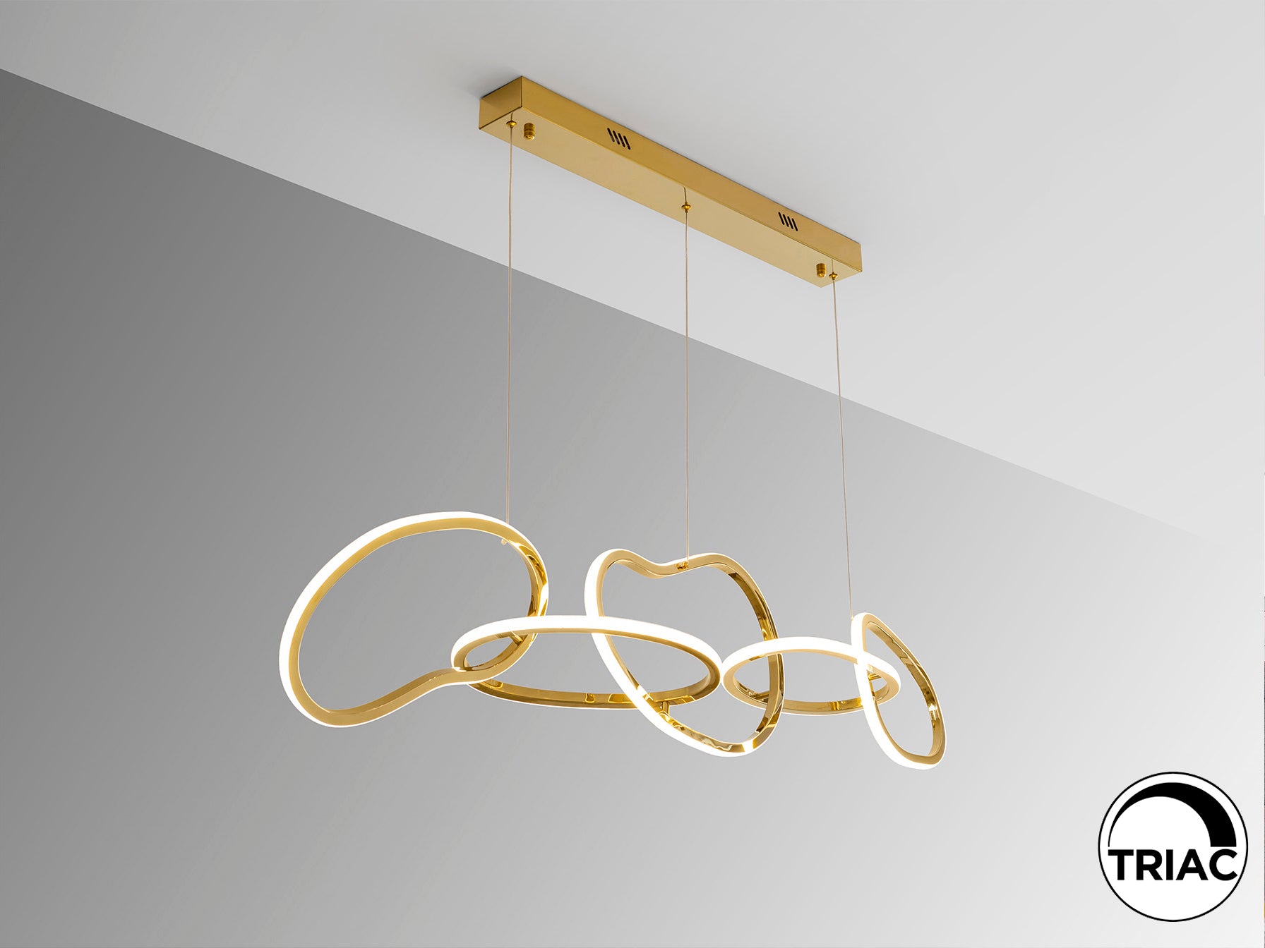 Lámpara de Techo Nexo Oro - Schuller - Diseño Moderno | luzguru.com