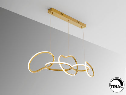 Lámpara de Techo Nexo Oro - Schuller - Diseño Moderno | luzguru.com