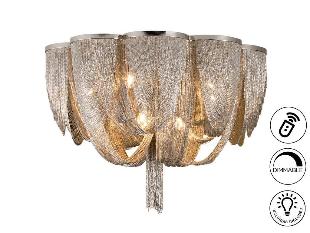 Plafón Moderno 10 Luces - Schuller Minerva - Calidad Premium | luzguru.com