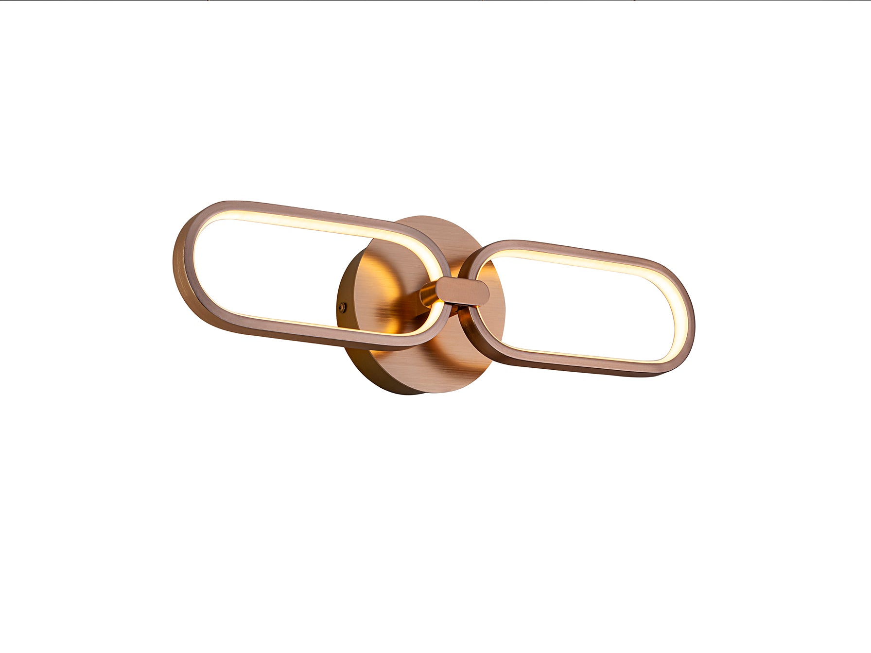 Aplique de Pared LED Colette Oro Rosa - Schuller - luzguru.com