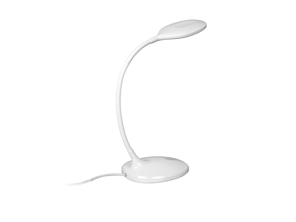 Schuller 552758 - Lámpara Sobremesa LED Scoop Blanco - luzguru.com