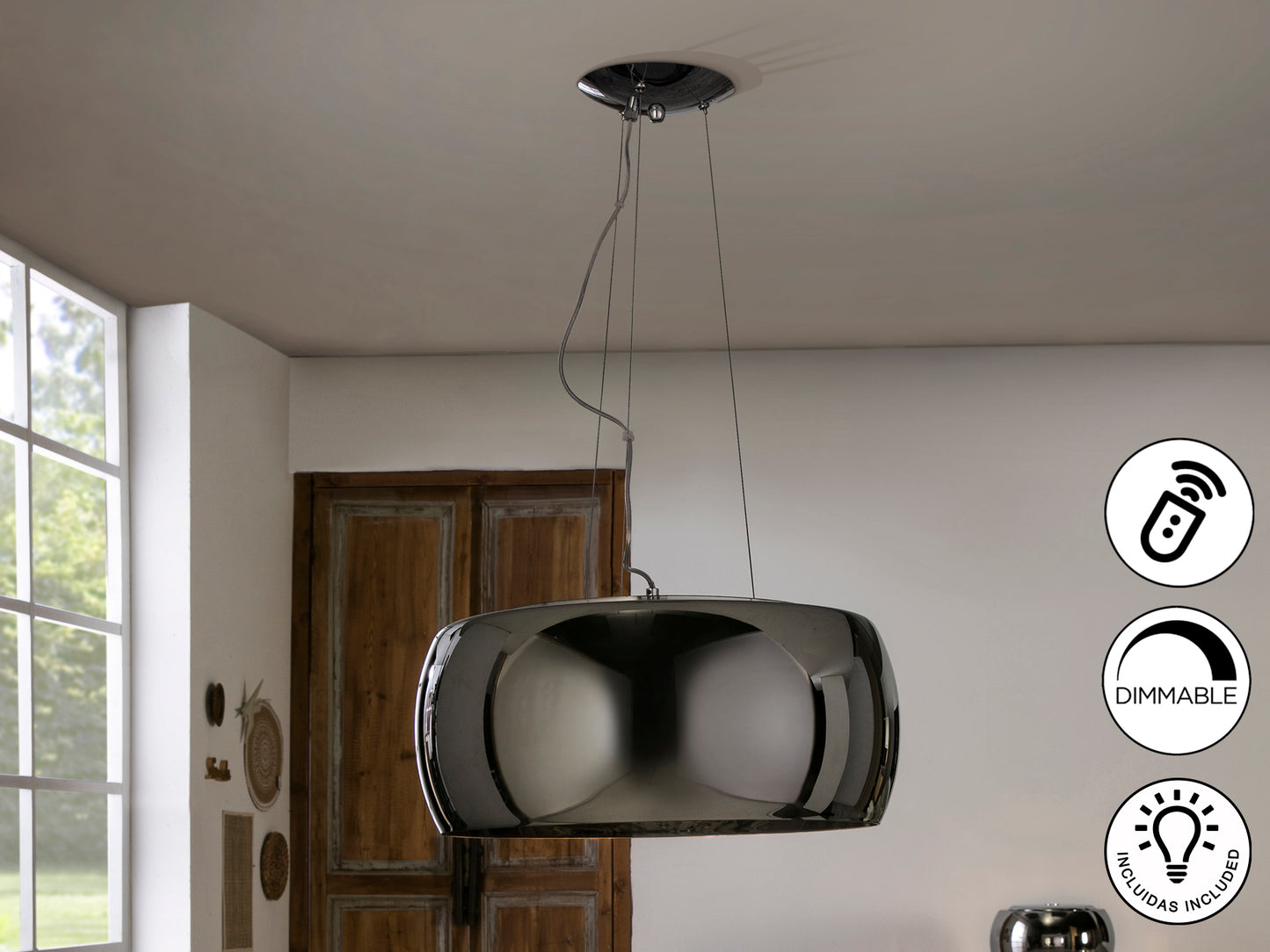 Lámpara Colgante Argos - Schuller - Diseño Moderno | luzguru.com