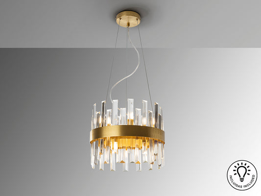 Lámpara de Techo GRACE Oro - Schuller - Iluminación de Lujo | luzguru.com