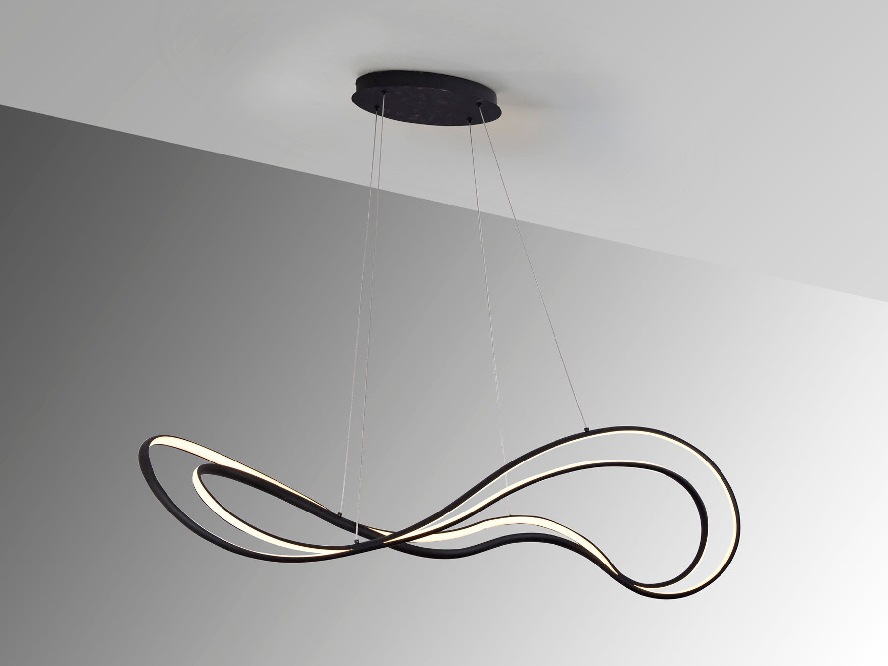 Lámpara Negra Moderna DANZA - Schuller - luzguru.com