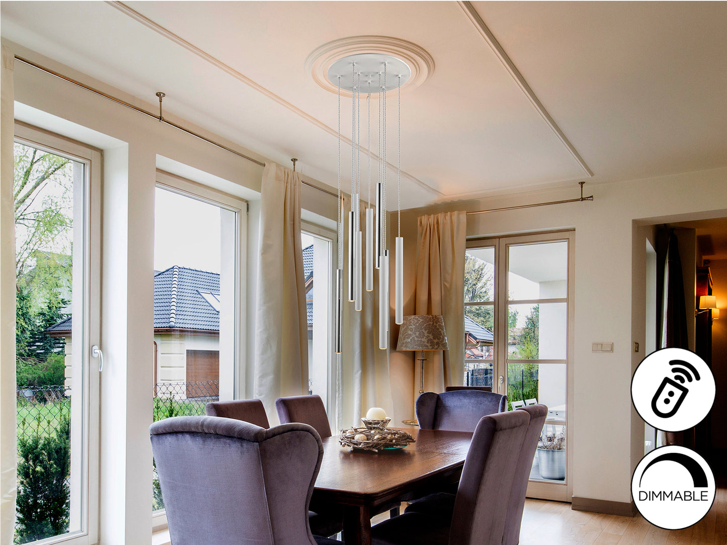 Lámpara de Techo LED Schuller Varas - Diseño Moderno | luzguru.com