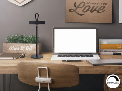 Sobremesa LED Exterior Negra Schuller - Diseño Moderno | luzguru.com