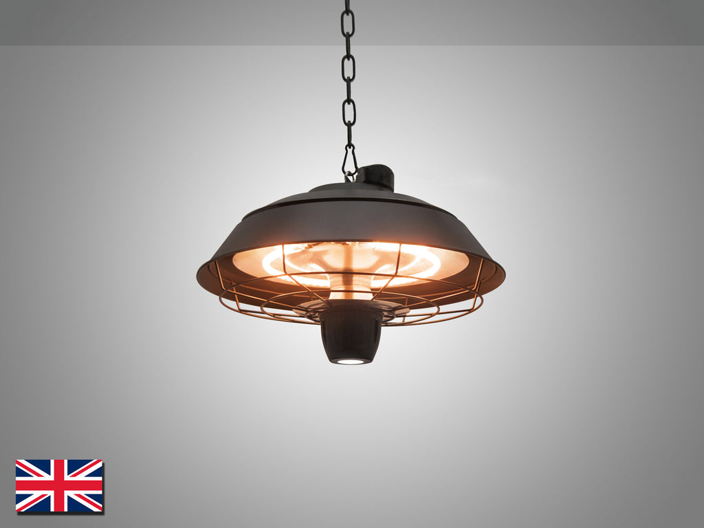 Estufa Suspensión Schuller Heat Vintage - Calefacción 1500W | luzguru.com