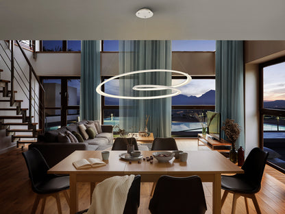 Lámpara Colgante Looping - Schuller - Diseño Moderno | luzguru.com