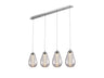 Schuller 394460 - Lámpara Taccia 4L LED Cromo - luzguru.com